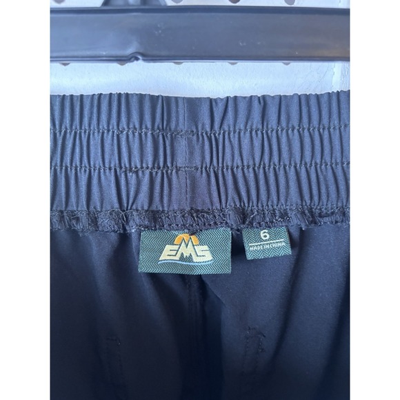 Eastern Mountain Sports Pants Womens 6 Black Hike Climb EMS Outdoor Jogger Pants - Picture 6 of 7